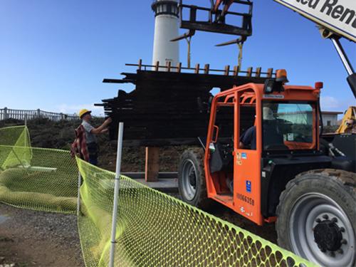 the point arena is on the move coastside state parks pigeon point light station state historic park