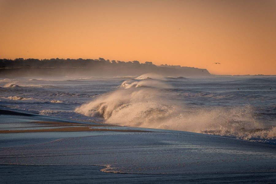 Half Moon Bay State Beach sunrise-scaled