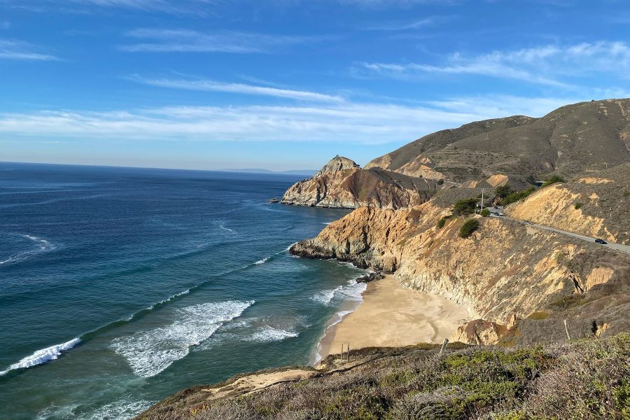 Lookout over Gray Whale Cove