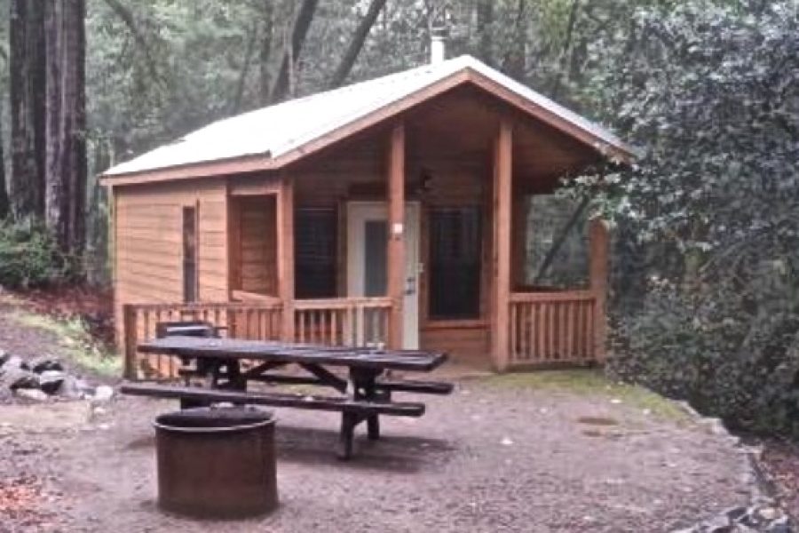 One option considered: pre-fab cabin